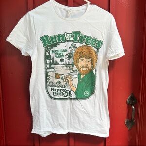 Michigan Parks Bob Ross Tee